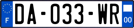 DA-033-WR