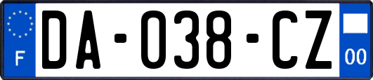 DA-038-CZ