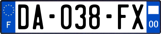 DA-038-FX