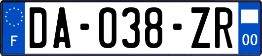 DA-038-ZR