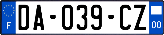 DA-039-CZ