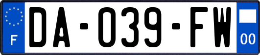 DA-039-FW