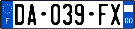 DA-039-FX