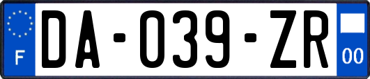 DA-039-ZR