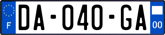 DA-040-GA