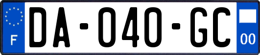 DA-040-GC