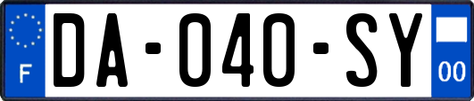 DA-040-SY