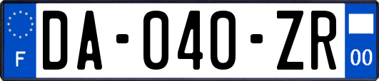 DA-040-ZR