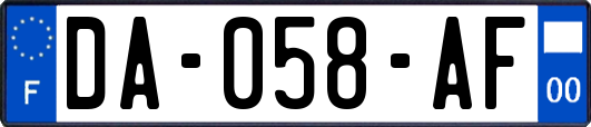 DA-058-AF