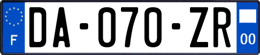 DA-070-ZR