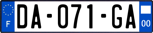 DA-071-GA