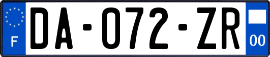 DA-072-ZR