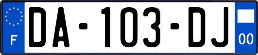 DA-103-DJ