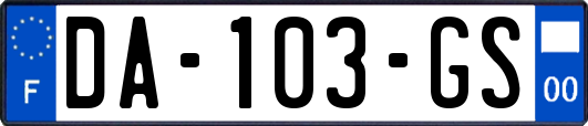 DA-103-GS