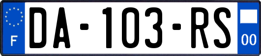 DA-103-RS