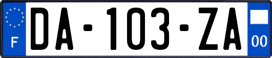 DA-103-ZA