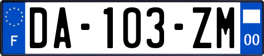 DA-103-ZM