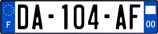 DA-104-AF