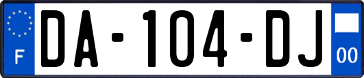 DA-104-DJ