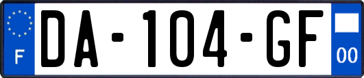 DA-104-GF