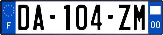 DA-104-ZM