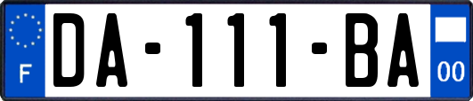 DA-111-BA