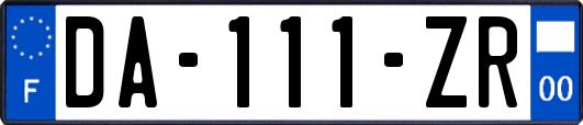 DA-111-ZR