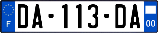DA-113-DA