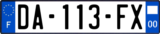DA-113-FX