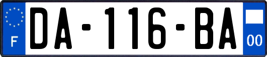 DA-116-BA