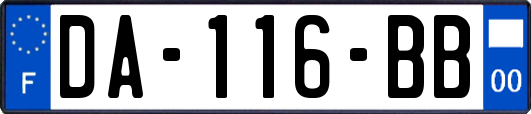 DA-116-BB