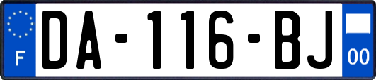 DA-116-BJ