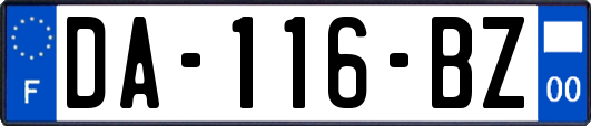 DA-116-BZ