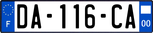 DA-116-CA