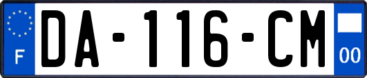 DA-116-CM