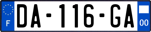 DA-116-GA