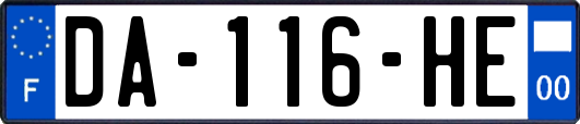 DA-116-HE