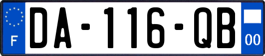 DA-116-QB