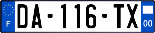 DA-116-TX