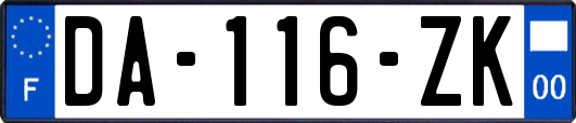 DA-116-ZK