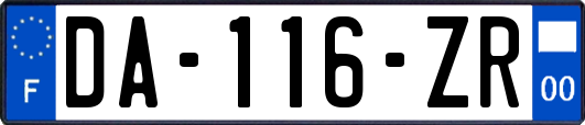 DA-116-ZR