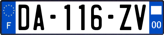 DA-116-ZV