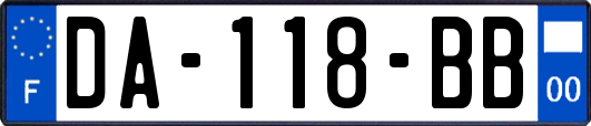 DA-118-BB