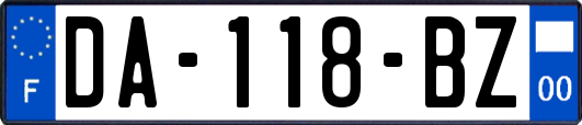 DA-118-BZ