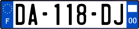DA-118-DJ