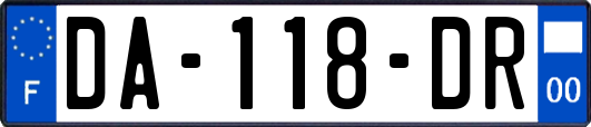 DA-118-DR