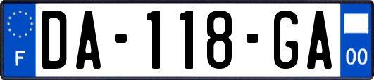 DA-118-GA