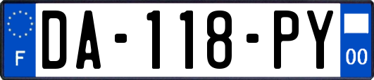 DA-118-PY