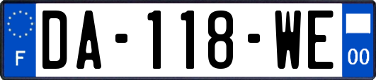 DA-118-WE