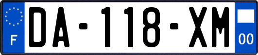 DA-118-XM